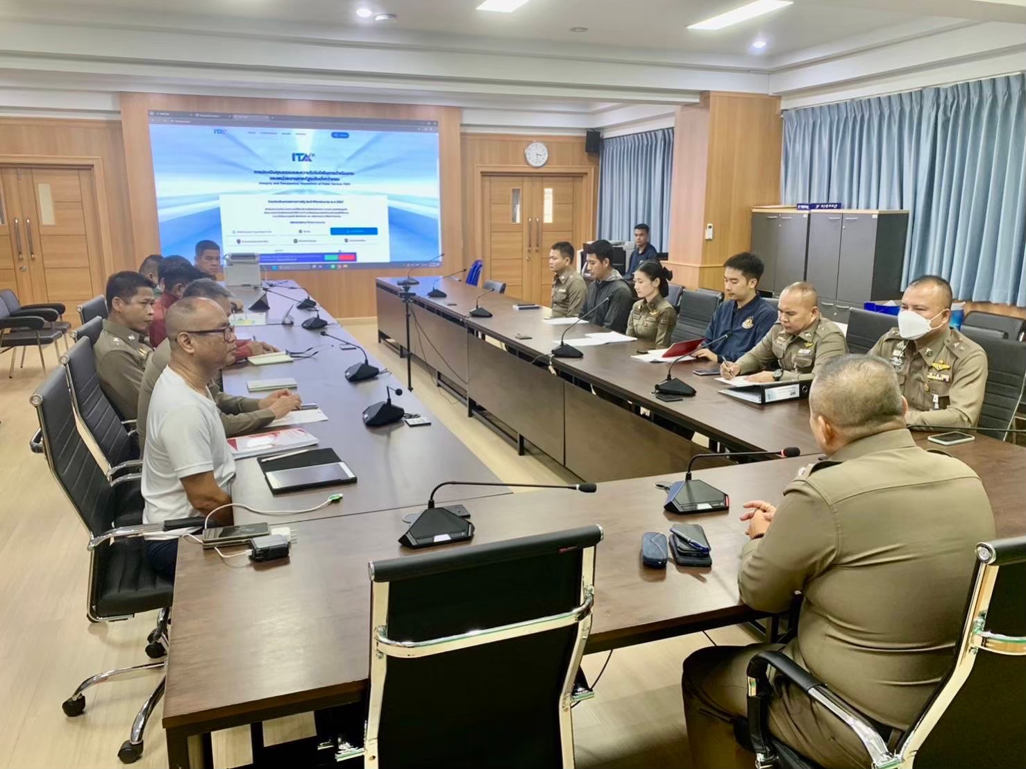 ประชุมขับเคลื่อนการดำเนินการประมินคุณธรรมและความโปร่งใส ในการดำเนินงานของหน่วยงานภาครัฐ (INTEGRITY AND TRANSPARENCY ASSESSMENT: ITA)