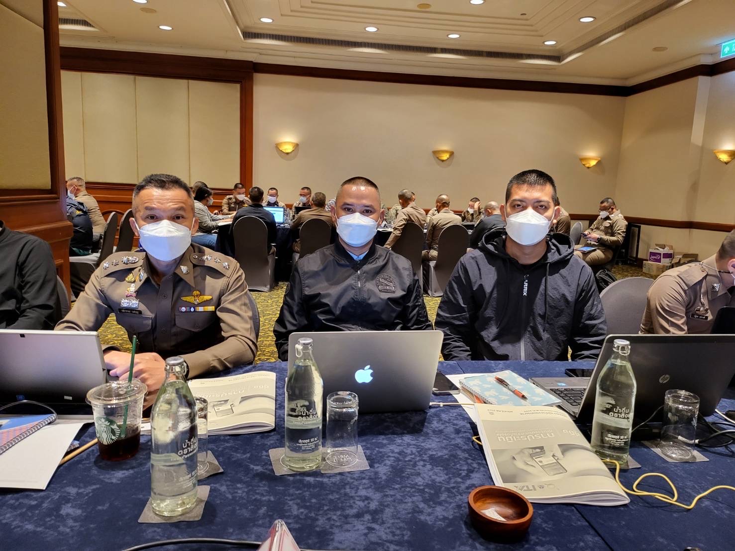 พ.ต.อ.วชิรากรณ์ วงศ์บุญ ผกก.สน.พระโขนง ร่วมกิจกรรม Clinic Police ITA ครั้งที่ 2