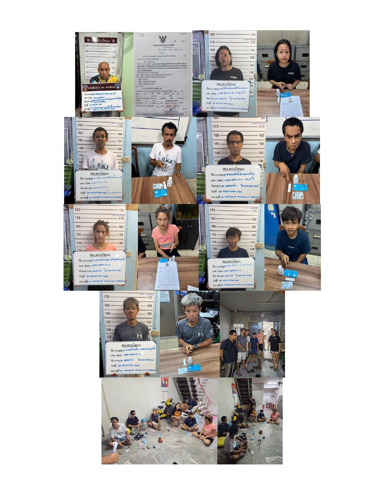 ผลการปฏิบัติงานของฝ่ายสืบสวน ห่วงเดือน พฤษภาคม 2569